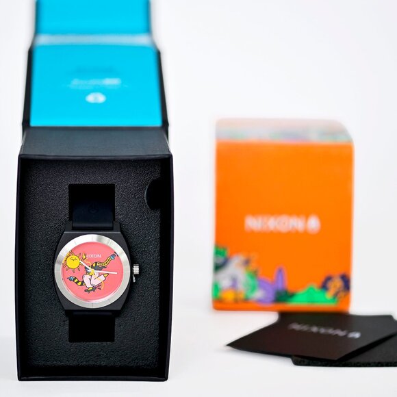 NWT Limited Edition Nixon Watch - Hannah Eddy Time Teller OPP - Picture 1 of 14